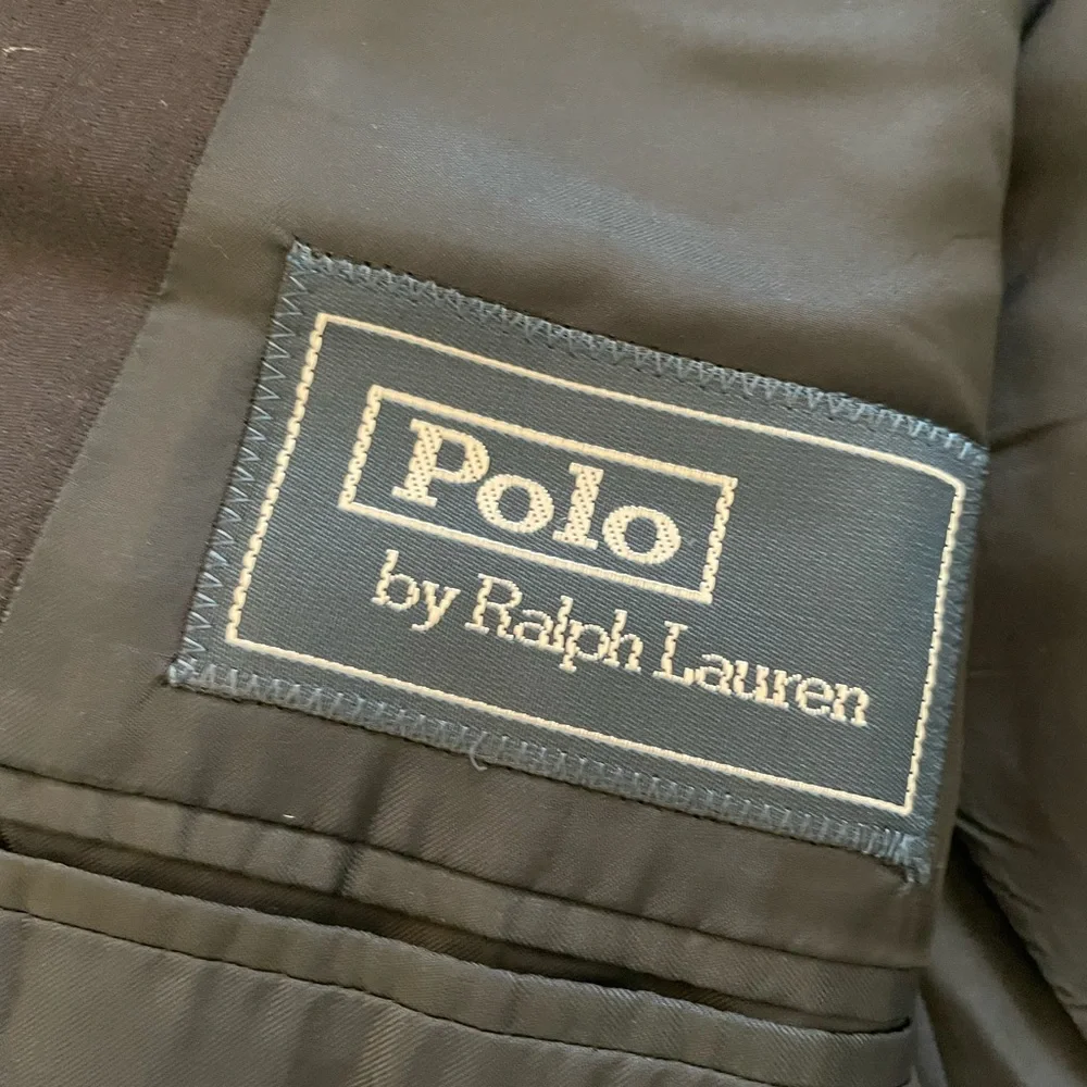 Polo‎ Ralph Lauren Made in Italy Vintage Wool Bradford Blazer in Midnight 42 R